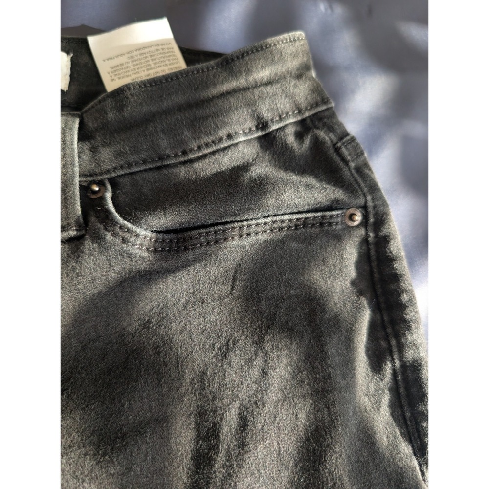 Signature by Levi Strauss Womens Mid Rise Skinny Gray Stretch Denim Jeans 26x27 - Picture 5 of 11
